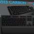 Клавиатура Logitech G513 Tactile (GX Brown switches),  USB, c подставкой для запястий, заводское нанесение кириллицы, черный [920-009329]
